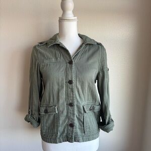 American Eagle Outfitters Sage Utility Jacket